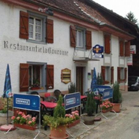 Auberge Restaurant Couronne Beurnevésin Kültér fotó